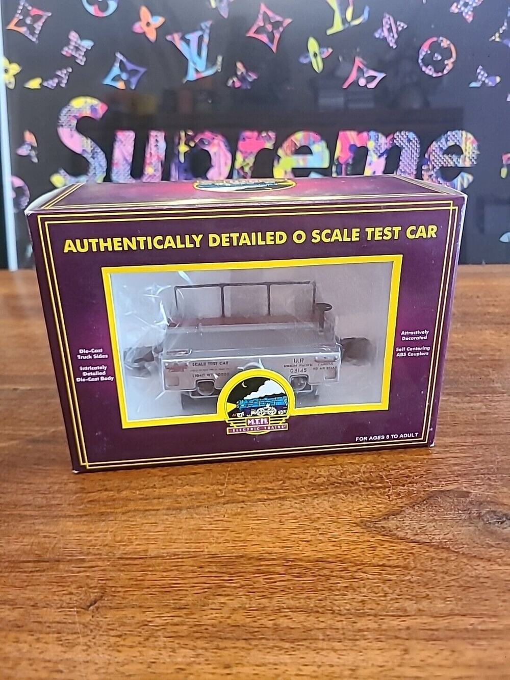 M.T.H. Electric Trains Union Pacific Die-cast Test Car #20-98215 NEW IN BOX